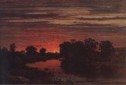George Inness Dark Sweden oil painting artist